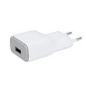 Solight USB Charging Adapter, 1x USB Qualcomm, 5V2A / 9V1.67A / 12V1A, AC 230V, white-gray