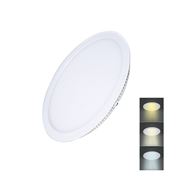 Solight LED mini panel CCT, ceiling instalation, 12W, 900lm, 3000K, 4000K, 6000K, round