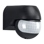 Solight PIR sensor, wall mounted, outdoor, black
